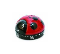 Kikkerland Minuteur KKKT21-A Forme de coccinelle