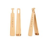 Kikkerland Pince à Pain - Toasty Tongs