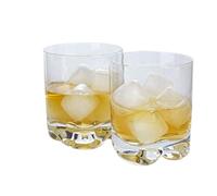 Kikkerland Cubes de glace réutilisables Clear, transparents en plastique remplis d'eau, lot de 30