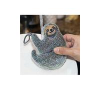 Kikkerland Éponge à récurer Glitter Dinnerware Koala Chat Paresseux Nylon anti-rayures Taille unique