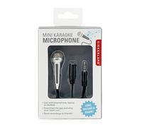 Kikkerland Microphone Mine micro phone US133-EU Mini karaoké noir