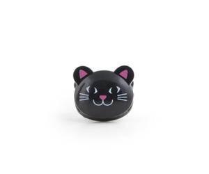 Kikkerland Woodlands Lot de 6 clips pour sacs en plastique Noir