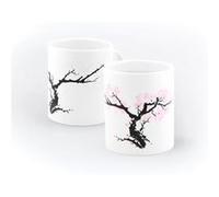 Kikkerland Mug CU92 thermographique Fleurs de cerisier
