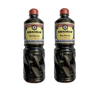 Kikkoman - Lot 2x Sauce soja sale kikkoman - bouteille 1L