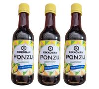Kikkoman - Lot 3x Sauce ponzu - Bouteille 250ml