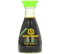 Kikkoman Lot de 3 sauces de soja - Moins de sel - 150 ml