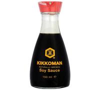 Kikkoman Naturally Brewed Lot de 4 sauces de soja 150 ml