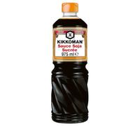 KIKKOMAN - Sauce Soja Sucrée Gourmande pour Sublimer Vos Recettes, Texture Liquide 975mL - Le lot de 2
