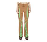 Kiko Kostadinov - Dana Panel Pants - Femme - Pantalons - Brun - Taille: 40 FR