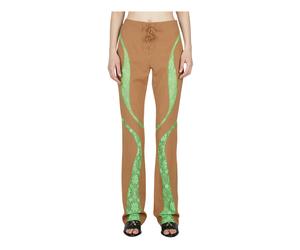 Kiko Kostadinov - Dana Panel Pants - Femme - Pantalons - Brun - Taille: 40 FR