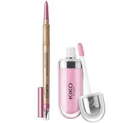 KIKO Milano 3D Hydra Lip Combo Set 6.85ml (Various Shades) - Set 02