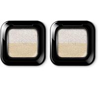 KIKO Milano Bright Duo Eyeshadow 01, Ombre À Paupières Duo Pour Un Rendu Couleur Intense (Lot de 2)