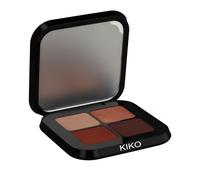 KIKO Milano Bright Quartet Eyeshadow Palette 03 | Palette Avec 4 Ombres À Paupières Cuites Pour Utilisation Sèche Et Humide