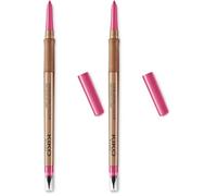 KIKO Milano Everlasting Colour Precision Lip Liner 15 - Crayon Automatique Contour des Lèvres Longue Tenue, Finition Mate, Résistant à l’Eau, Application Précise et Confortable (Lot de 2)