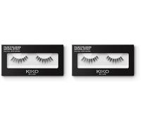 KIKO Milano False Eyelashes 01 Natural Effect | Faux Cils À Bande (Lot de 2)