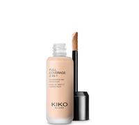 KIKO Milano Full Coverage 2-en-1 Fond de Teint et Correcteur 25 ml (nuances variées) - 15 Warm Rose