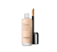 KIKO Milano Full Coverage 2-in-1 Foundation & Concealer 02 - WR 10, Fond De Teint/Correcteur 2 En 1 À Couvrance Élevée