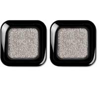KIKO Milano Glitter Shower Eyeshadow 01 | Ombre À Paupières Pailletée À Couvrance Élevée (Lot de 2)