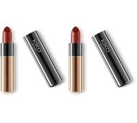 KIKO Milano Gossamer Emotion Creamy Lipstick 132 | Rouge À Lèvres Onctueux Couleur Intense (Lot de 2)