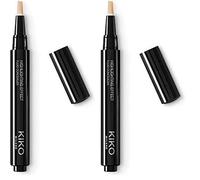 KIKO Milano Highlighting Effect Fluid Concealer 03 | Correcteur Fluide Enlumineur (Lot de 2)