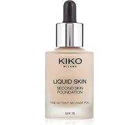 KIKO Milano Liquid Skin Second Skin Foundation 14 | Fond de Teint Fluide Effet Seconde Peau - 30 ml
