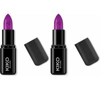 KIKO Milano Smart Fusion Lipstick 425, Rouge À Lèvres Riche Et Nourrissant Au Fini Lumineux (Lot de 2)
