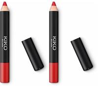 KIKO Milano Smart Fusion Matte Lip Crayon 05 | Crayon On The Go (Lot de 2)