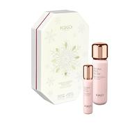 KIKO Milano Snow-Kissed Holiday My Everyday Skincare Essentials Gift Set, Coffret Cadeau Soins De La Peau : Crème Hydratante Pour Le Visage Effet Lumineux Et Sérum Contour Des Yeux