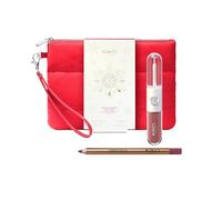 KIKO Milano Snow-Kissed Holiday My Perfect Combo Lips Gift Set-02, Coffret Cadeau Maquillage Des Lèvres : Unlimited Double Touch Et Crayon À Lèvres