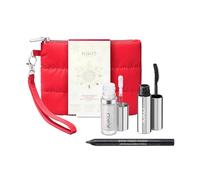 KIKO Milano Snow-Kissed Holiday Secret Santa Mini Make Up Gift Set, Coffret Cadeau Maquillage: Mascara À Effet Volumateur, Crayon Yeux Et Enlumineur Liquide Au Format Mini