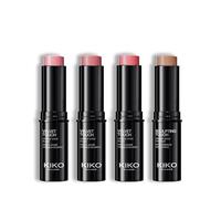 KIKO Milano Velvet Touch Creamy Stick Blush 08 + 06 + Contour 203 + 07| Stick blush: creamy texture and radiant finish