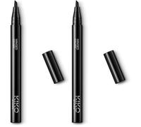 KIKO Milano Winged Eyeliner | Eye-liner Longue Durée Et Résistant À L'eau (Lot de 2)