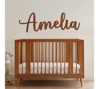 Kikone Prenom en Bois Personnalisé,Lettre en Bois,Deco Chambre Personnalise,Decoration Chambre Bebe,Chambre D'Enfant Personnalisé en Bois Nom Logo,Prenom Porte Chambre,Cadeau Personnalisé Bebe
