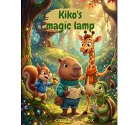 Kiko's Magic Lamp: A Fun Animal Adventure Coloring Book for Kids 4-10