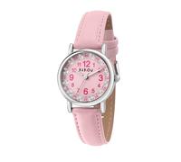 KIKOU Montre Enfant Mademoiselle en Cuir Rose