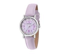 KIKOU Montre Enfant Mademoiselle en Cuir Violet