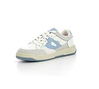 Kikouak Jr, Sneakers Basses Mixte, Blanc Bleu, 40