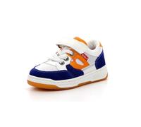 Kikouak, Sneakers Basses Mixte, Blanc Marine Orange, 33