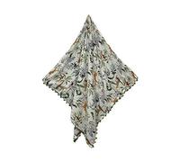 Kikoy Summer avec Pon Pon 90 x 160 cm Serviette de plage double - Serviette Pareo Plage (Savane)