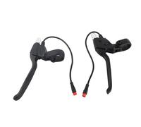 Kikumi 1 Paire Levier de Frein Droit Gauche Réglage pour M4 M4 Pro 10 Pouces Gatrins de Frein à Scooter électrique Accessoires avec Connecteur à 2 Broches à 2 Broches.