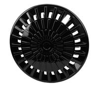 Kikumi 4 Pièces Enjoliveurs D'enjoliveur de Roue de 16 Pouces, Ajustement Universel Enjoliveurs ABS à Clipser pour la Plupart des Voitures Camion SUV, avec Un Design élégant et Une