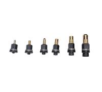 Kikumi 6 PCS Rivet Nut Nut Tool Set M3 M4 M5 M5 M6 M8 M10 Carbon Steel Hand Rivet Nut Gun Head For Space Meubles Industrial