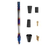 Kikumi Antenne D'autoradio Universelle en Métal AM FM, Accessoire de Modification Automatique avec 3 Boulons pour Une Meilleure Réception du Signal dans Les Zones éloignées
