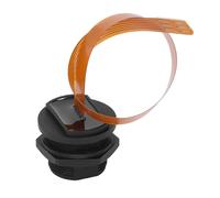 Kikumi Câble flexible pour prise SIM 20 cm IP68 étanche à l'eau Fileté Montage sur panneau Carte SIM Prise femelle vers câble d'extension mâle