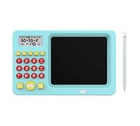 Kikumi Calculatrice Numérique avec Affichage Calculatrice de Base Tool éducatif d'apprentissage Précoce pour Les élèves à Domicile Enfants (Treasure Oral à Trois génération + Planche #10)