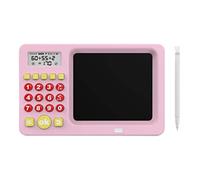 Kikumi Calculatrice Numérique avec Affichage Calculatrice de Base Tool éducatif d'apprentissage Précoce pour Les élèves à Domicile Enfants (Treasure Oral à Trois génération + Planche #11)