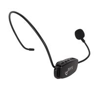 Kikumi Casque de Microphone sans Fil 2.4G, Réduction du Bruit, Casque D'écoute sans Fil UHF Stable pour Les Enseignants, Performance sur Scène en Plein Air
