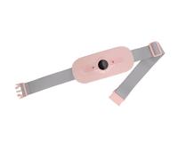 Kikumi Ceinture Chauffante Abdominale, 6 Vitesses de Température, 6 Modes de Massage, Masseur Chauffant Portable avec écran LCD, pour Femmes et Filles