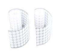Kikumi Crochet Circulaire et Boucle Longue Dure Durable et Tapis à Point Auto-adhésif Petit Cercle de Ruban D'autocollage à Point de Cercle