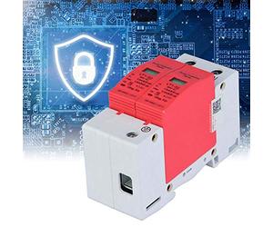 Kikumi Dispositif de Protection Contre Les Surtensions Téléphoniques Thunder Tele Protector Parafoudre Basse Tension (2P80KA)